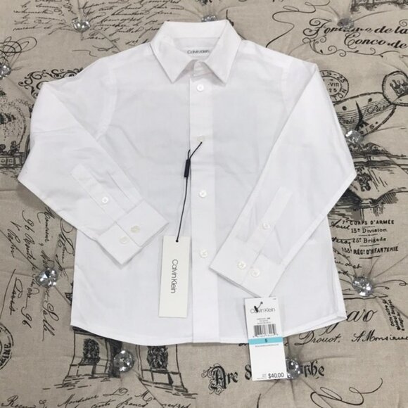 Calvin Klein Slim Fit Stretch Button-Down Shirt - Picture 2 of 6